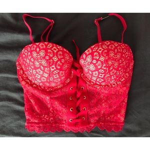 NWT Victoria’s Secret Padded mini Bustier